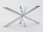 Stainless Steel Table Base Cross L - Image 3