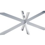 Stainless Steel Table Base Cross XXL