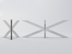 Stainless Steel Table Base Cross XXL - Image 4