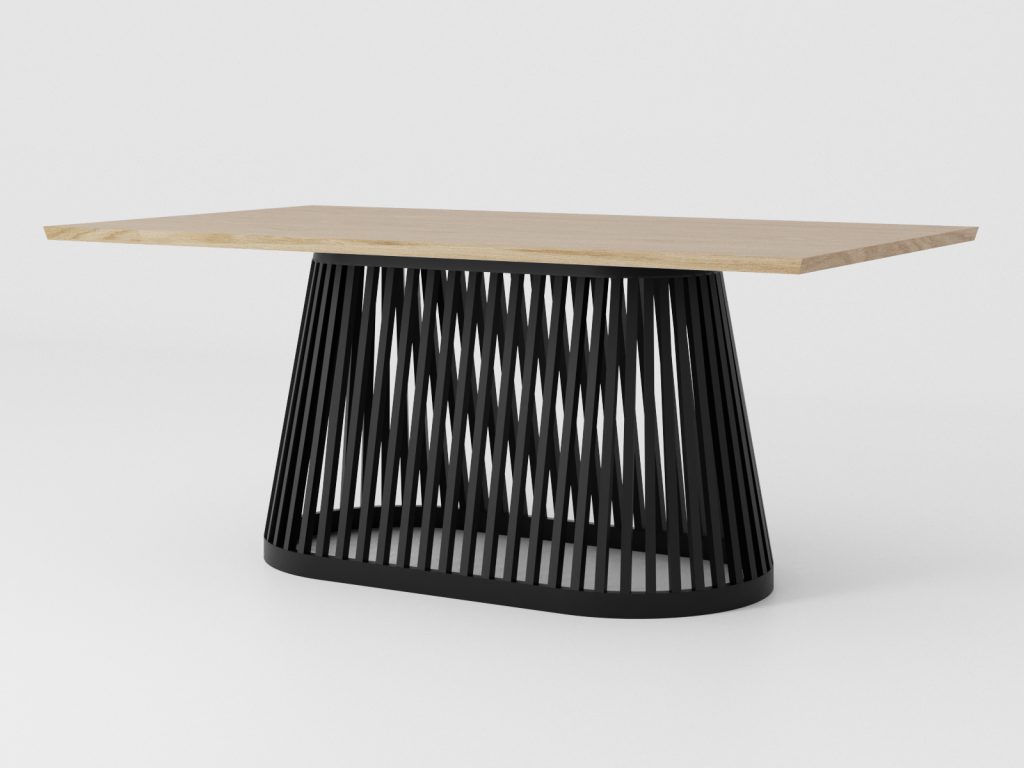 Metal Table Base Finno M - Image 2