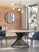 Metal Table Base Twist Loft - Image 2