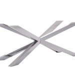 Stainless steel table leg chrome Pajak XL