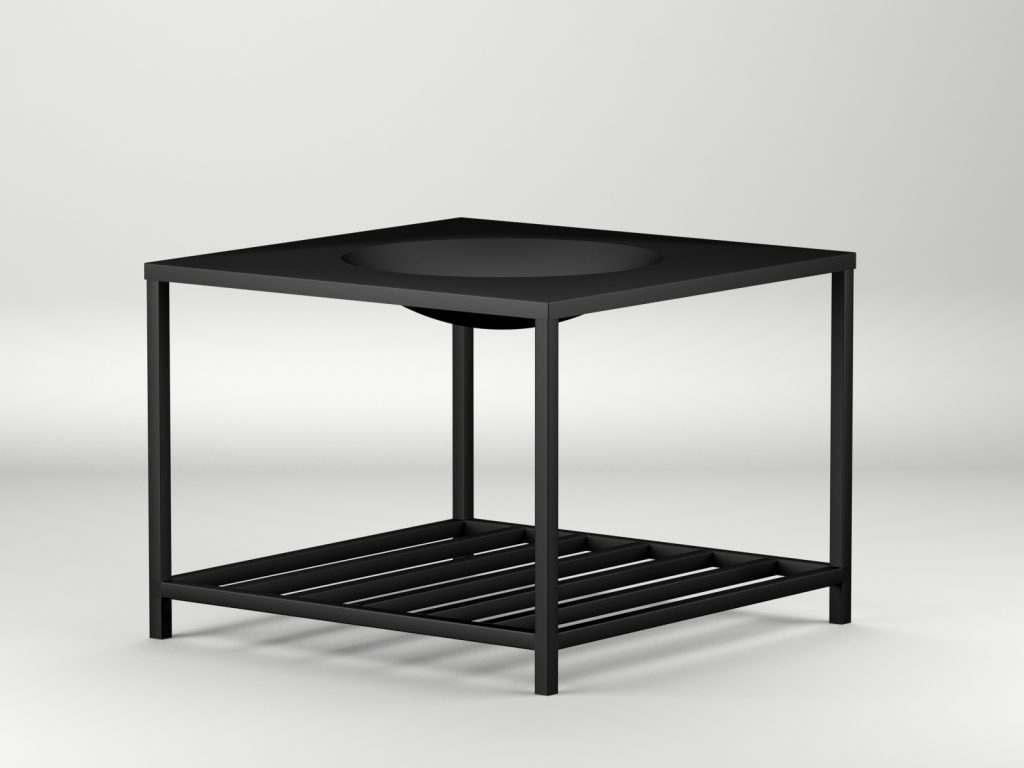 Fire Pit Concava 60x60x45 cm - Image 2