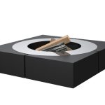 Garden fireplace Zuvan Silver