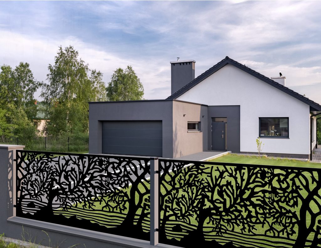 Decorative Fence Panel BOT 27 - Image 2