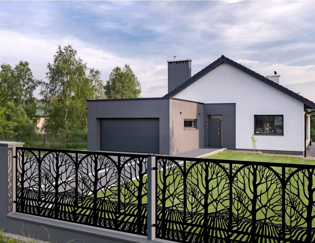 Decorative Fence Panel BOT 28 - Image 2