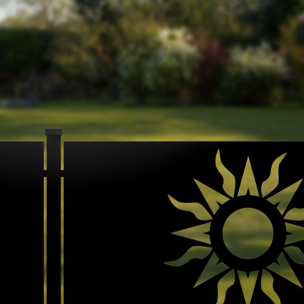 Decorative Fence Panel BOT 29 - Image 3