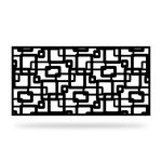 Decorative Fence Panel GEO 03