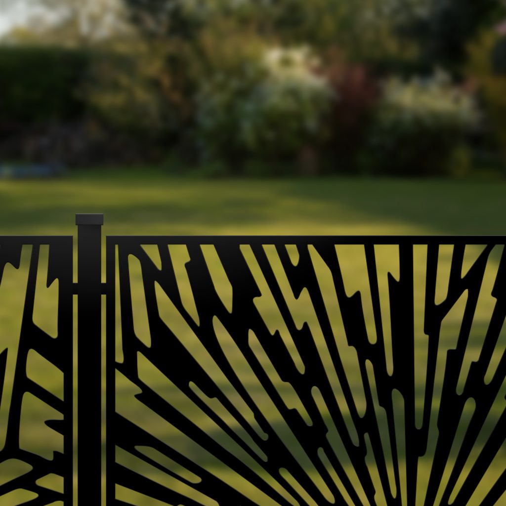 Decorative Fence Panel GEO 08 - Image 3