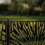 Decorative Fence Panel GEO 08 - Image 3