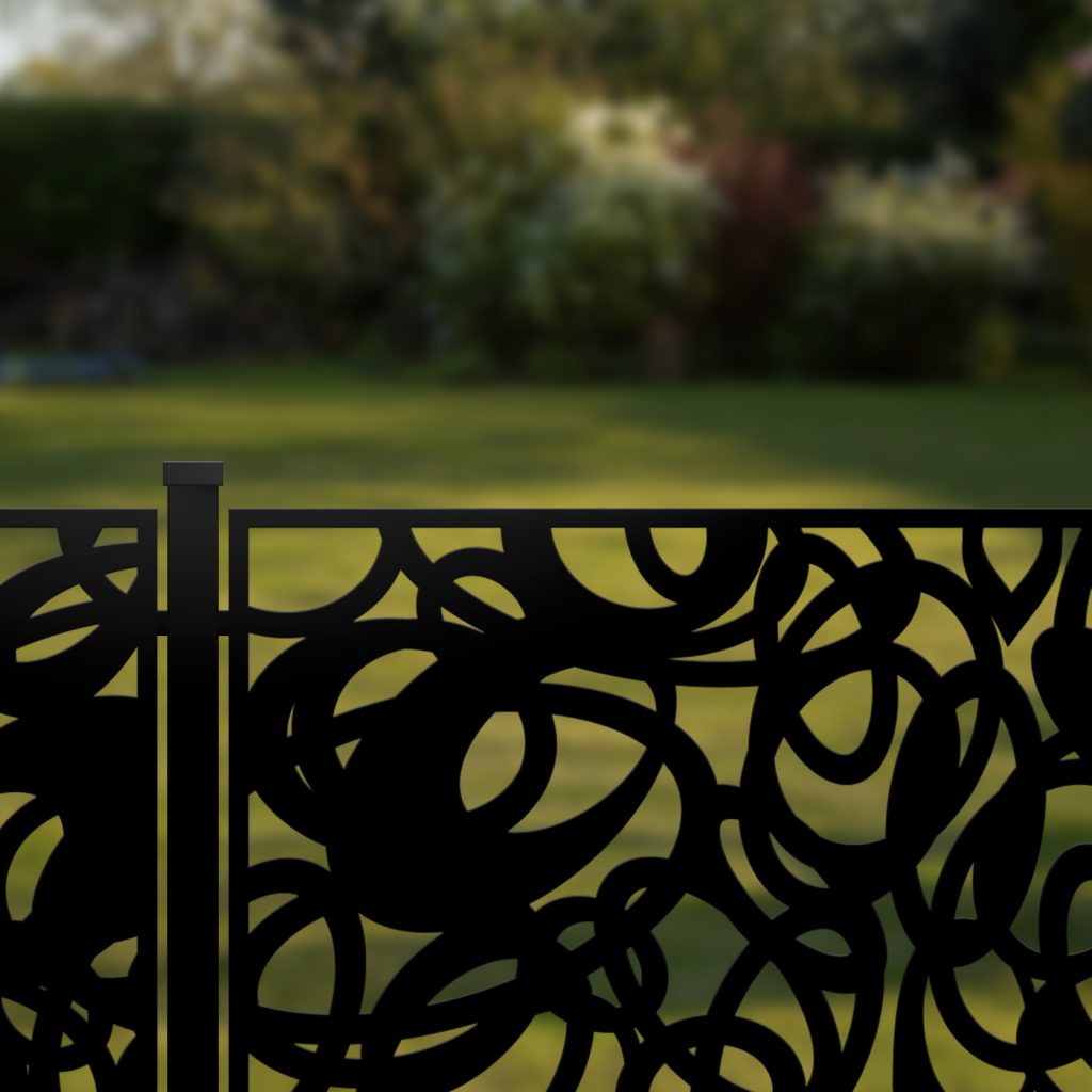 Decorative Fence Panel GEO 18 - Image 3