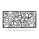 Decorative Fence Panel GEO 25