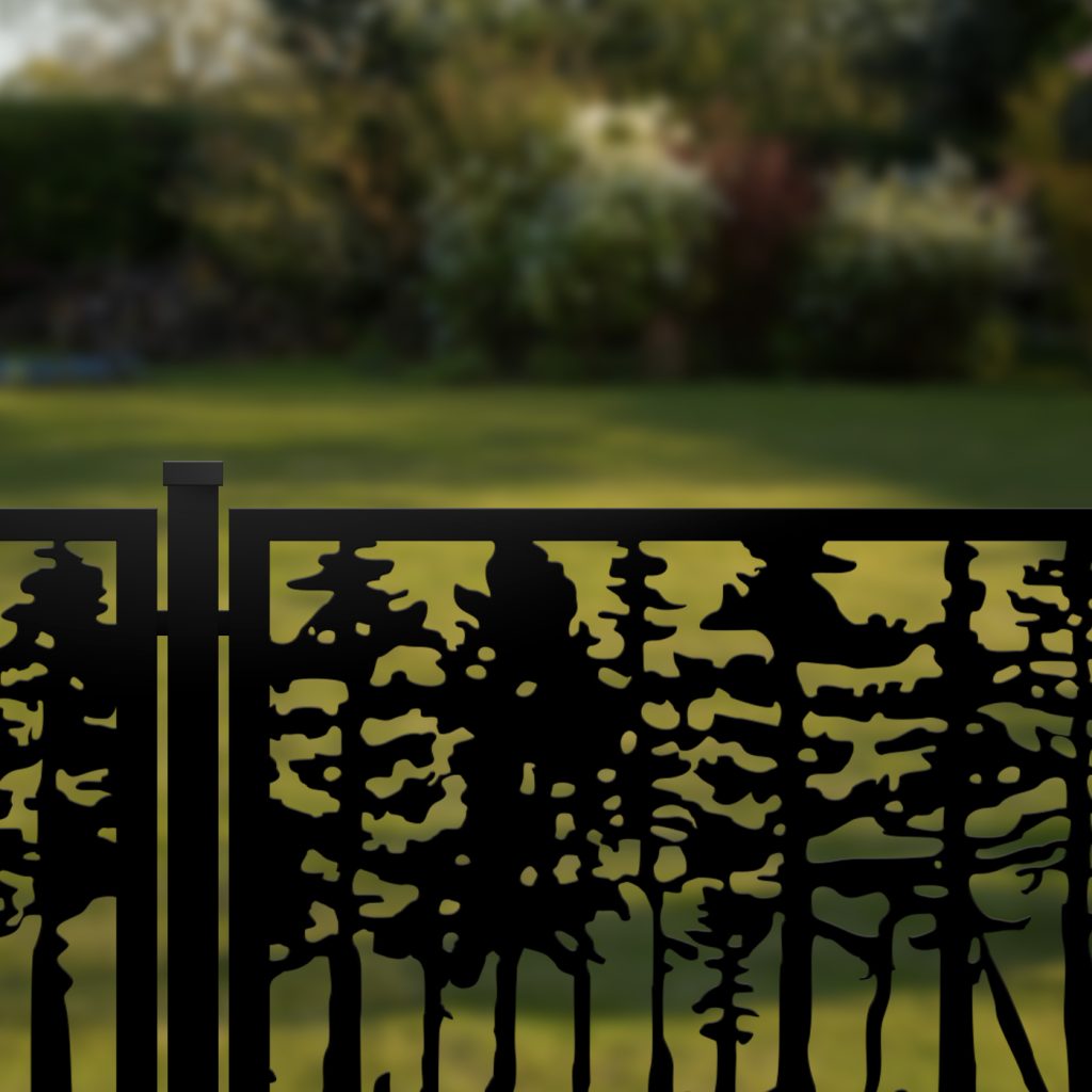 Decorative Fence Panel NAT 04 - Image 3