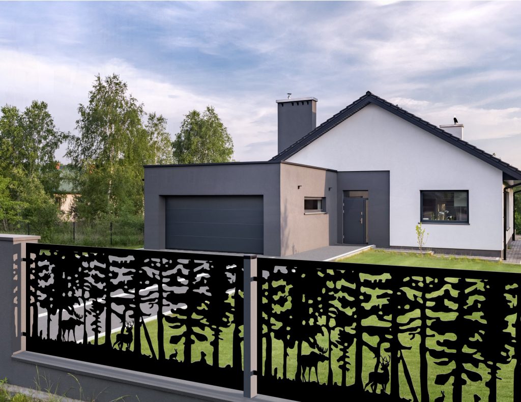 Decorative Fence Panel NAT 05 - Image 2