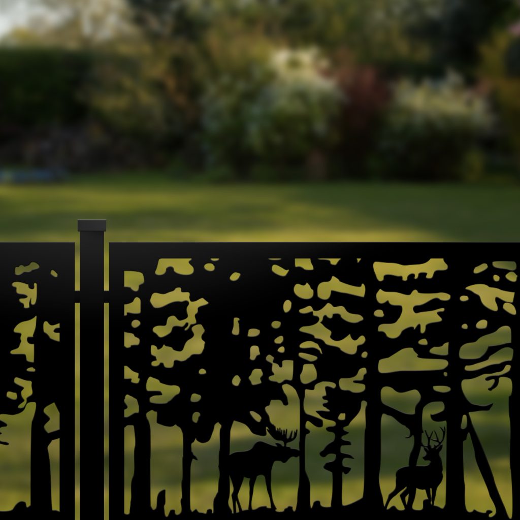 Decorative Fence Panel NAT 05 - Image 3