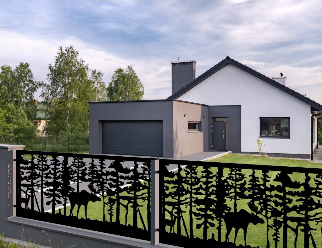 Decorative Fence Panel NAT 07 - Image 2