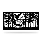 Decorative Fence Panel NAT 08