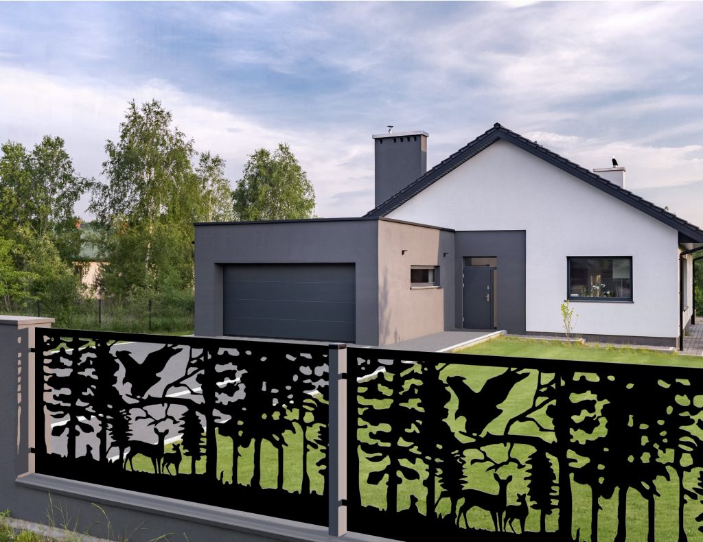 Decorative Fence Panel NAT 08 - Image 2