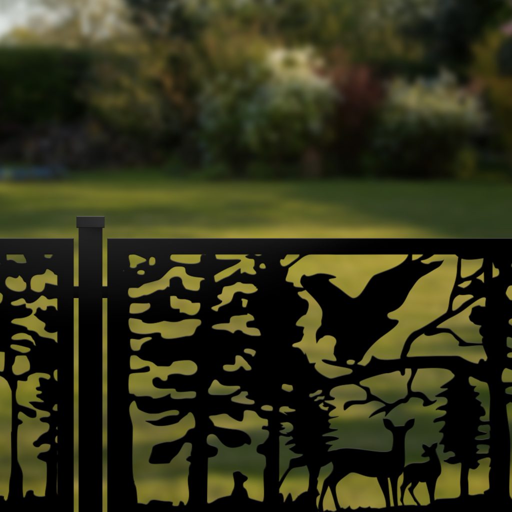 Decorative Fence Panel NAT 08 - Image 3