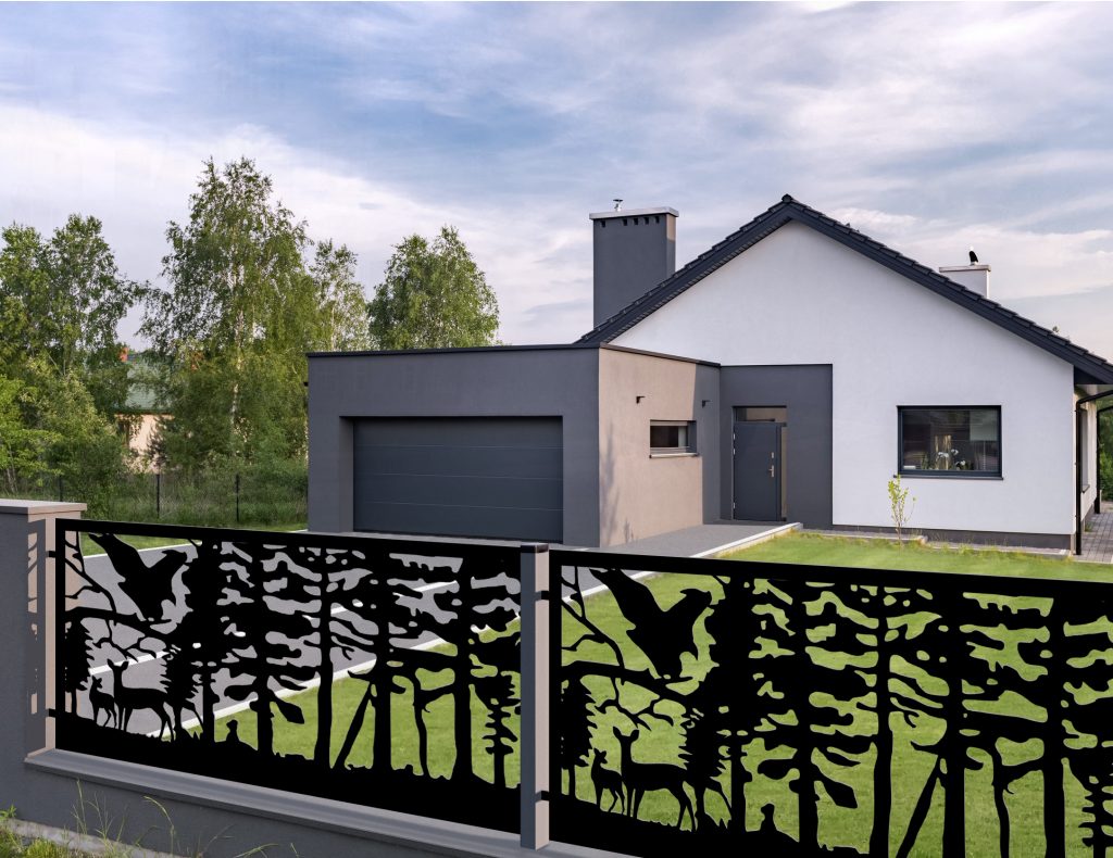 Decorative Fence Panel NAT 10 - Image 2