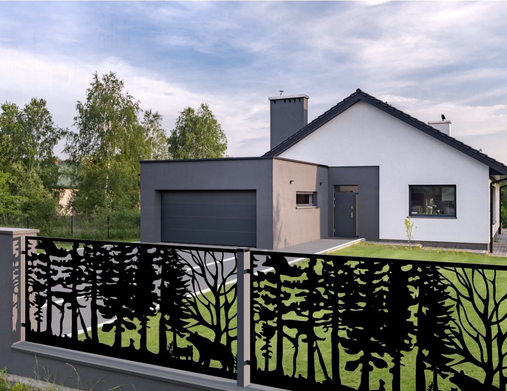 Decorative Fence Panel NAT 14 - Image 2