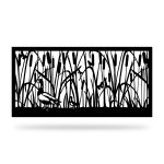 Decorative Fence Panel NAT 21