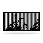 Decorative Fence Panel NAT 25