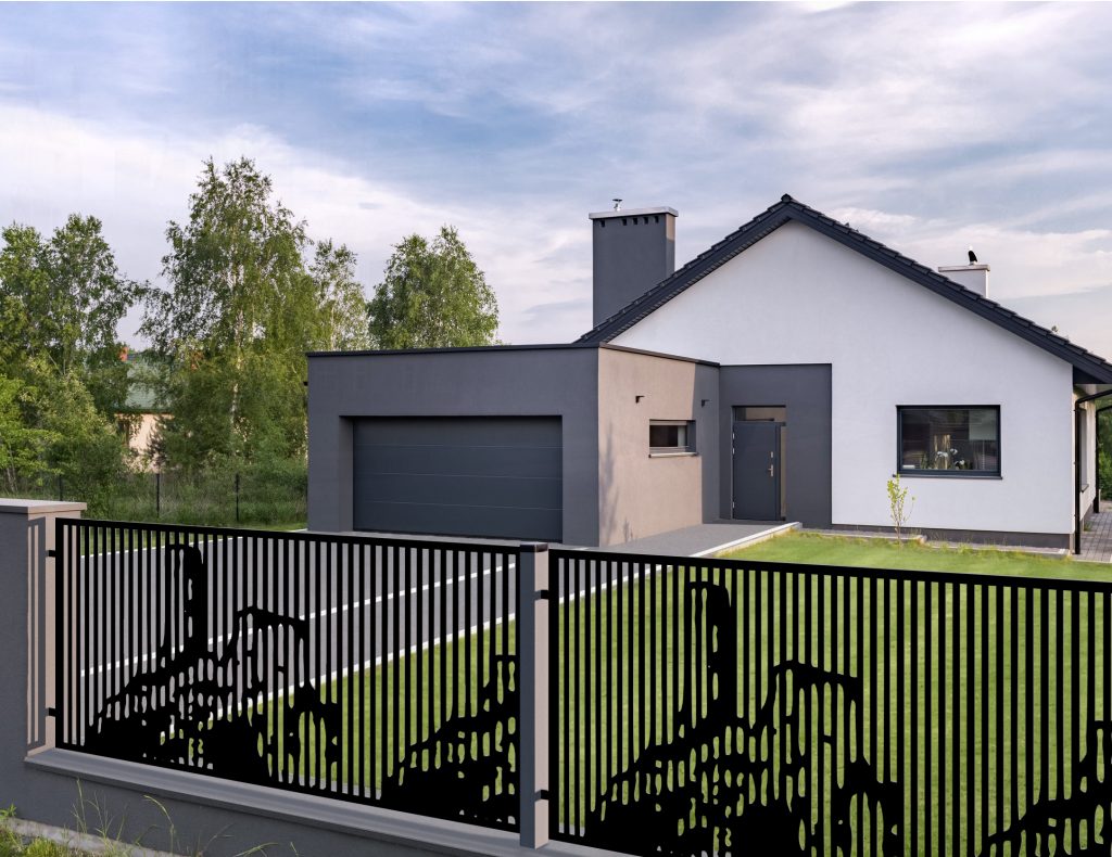 Decorative Fence Panel NAT 25 - Image 2