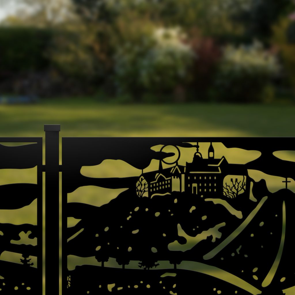 Decorative Fence Panel NAT 28 - Image 3