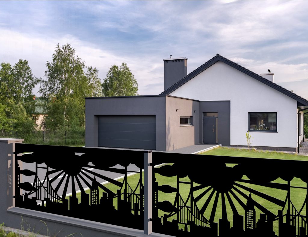 Decorative Fence Panel NAT 33 - Image 2