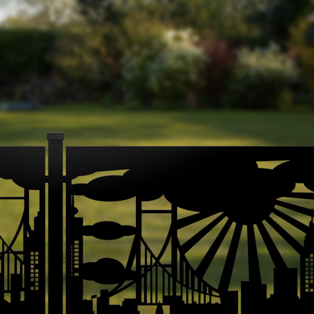 Decorative Fence Panel NAT 33 - Image 3