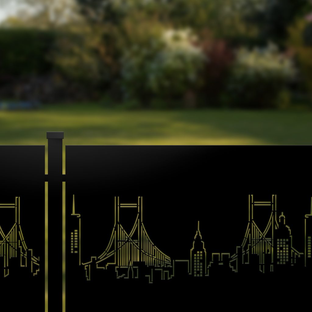 Decorative Fence Panel NAT 34 - Image 3