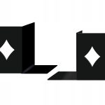 Bookends Diamond P039 2 pcs