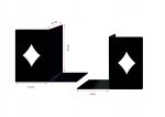 Bookends Diamond P039 2 pcs - Image 2