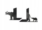 Metal Bookends Elephant P009 2 pcs