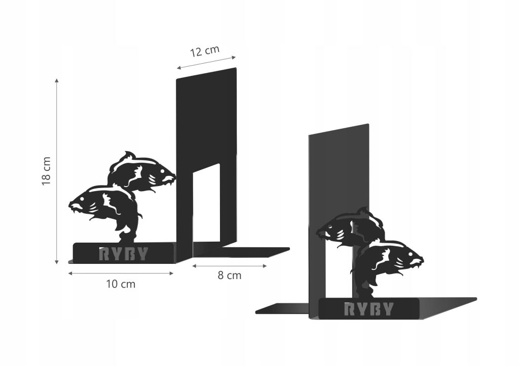 Bookends Pisces P052 - Image 2