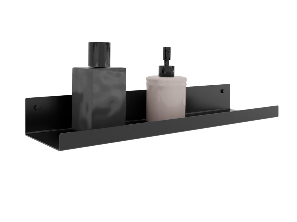 Metal Bathroom Shelf 40 cm - Image 4