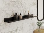 Metal bathroom shelf 90 cm - Image 3