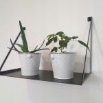 Metal Loft Shelf for Living Room POL027 40 cm