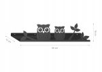 Metal Wall Shelf  Owls POL030 60 cm - Image 2