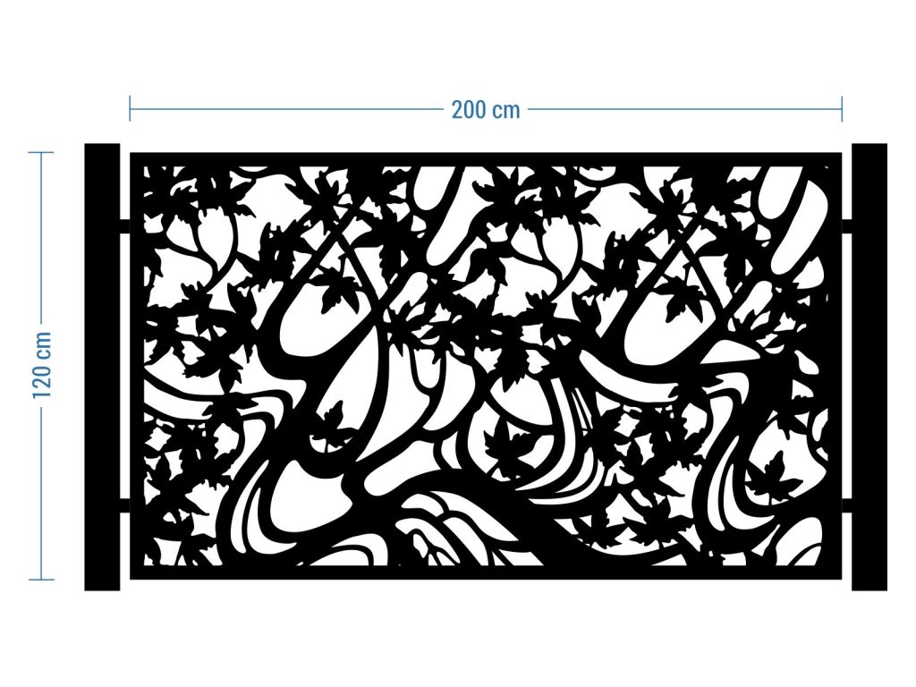 Przęsło ogrodzeniowe Camilla 200×120 cm - Image 2