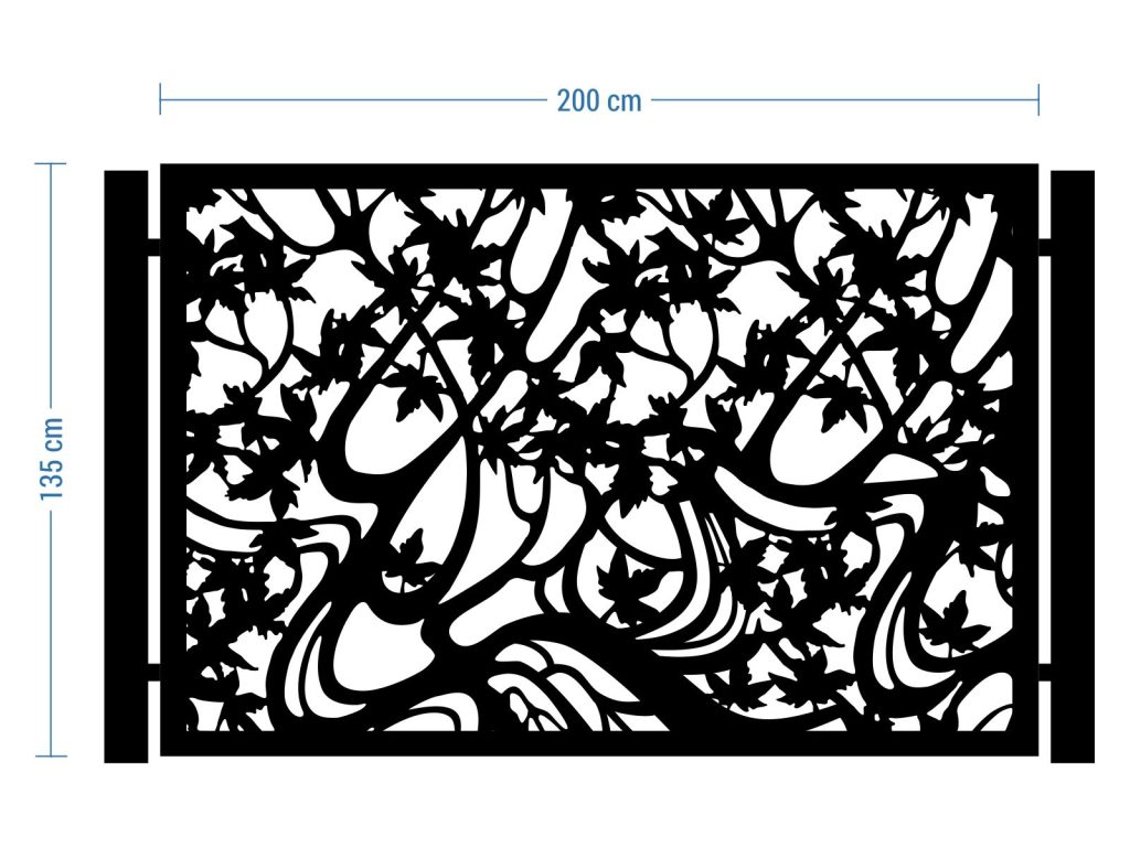 Przęsło ogrodzeniowe Camilla 200×135 cm - Image 2