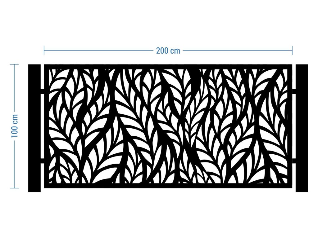 Przęsło ogrodzeniowe Alessia 200×100 cm - Image 2