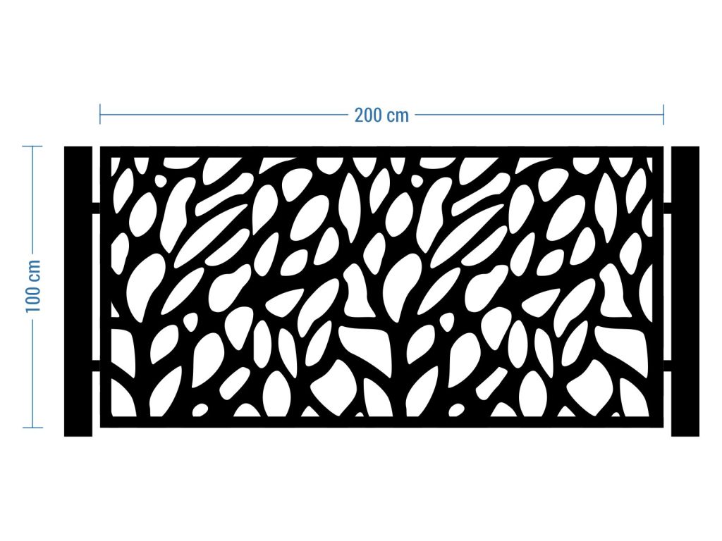 Przęsło ogrodzeniowe Anastasia 200×100 cm - Image 2