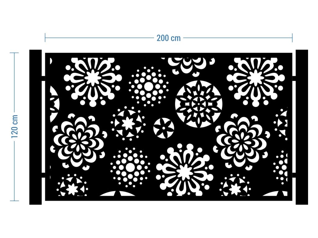 Przęsło ogrodzeniowe Valeria 200×120 cm - Image 2