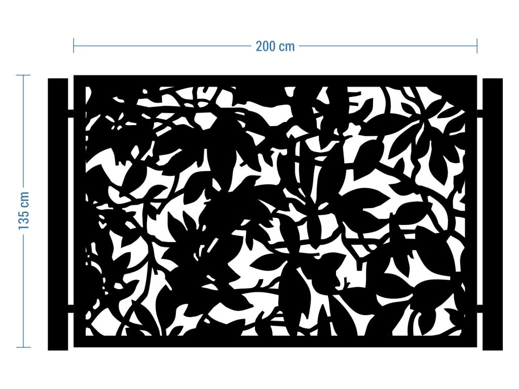 Przęsło ogrodzeniowe Aurora 200×135 cm - Image 2