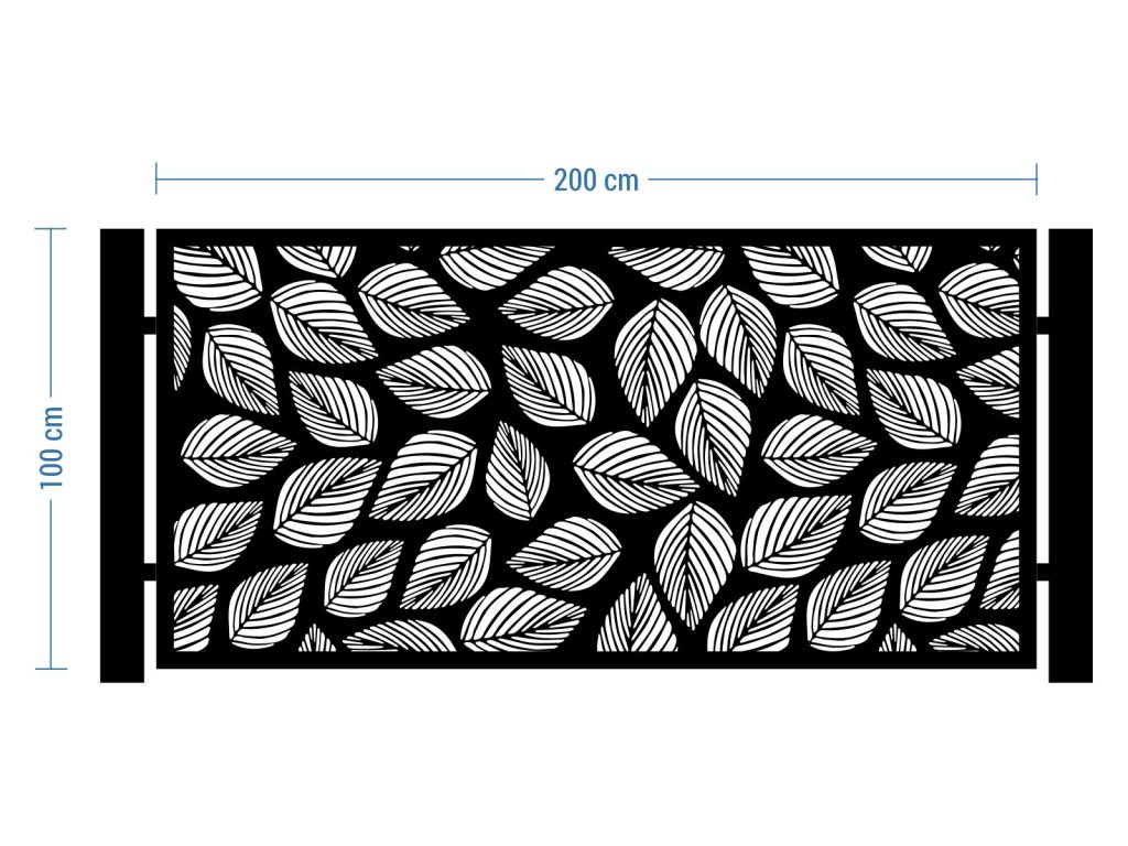 Przęsło ogrodzeniowe Kira 200×100 cm - Image 2