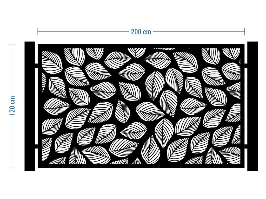 Przęsło ogrodzeniowe Kira 200×120 cm - Image 2