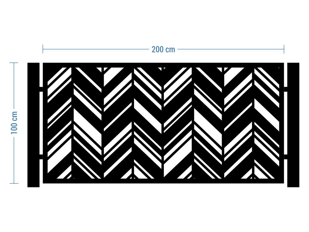 Przęsło ogrodzeniowe Mia 200×100 cm - Image 2