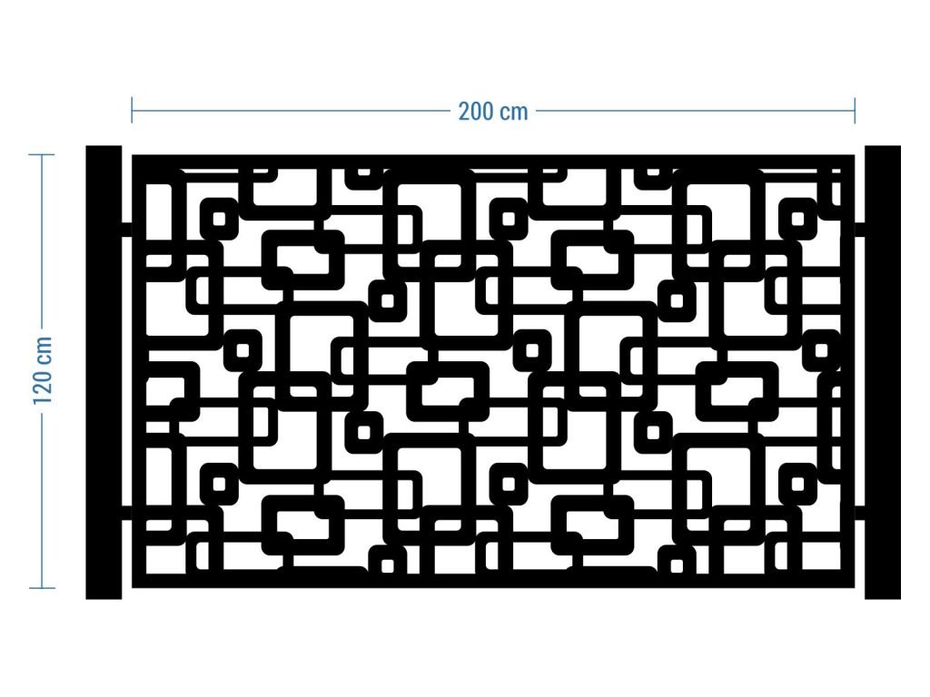 Przęsło ogrodzeniowe Coletta 200×120 cm - Image 2